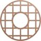 Ekena Millwork O'Neal Wood Fretwork Pierced Ceiling Medallion, Wood (Paint Grade), 38"OD x 13 3/4"ID x 3/8"T CMWP38X38X0375ONMF - alternate 1
